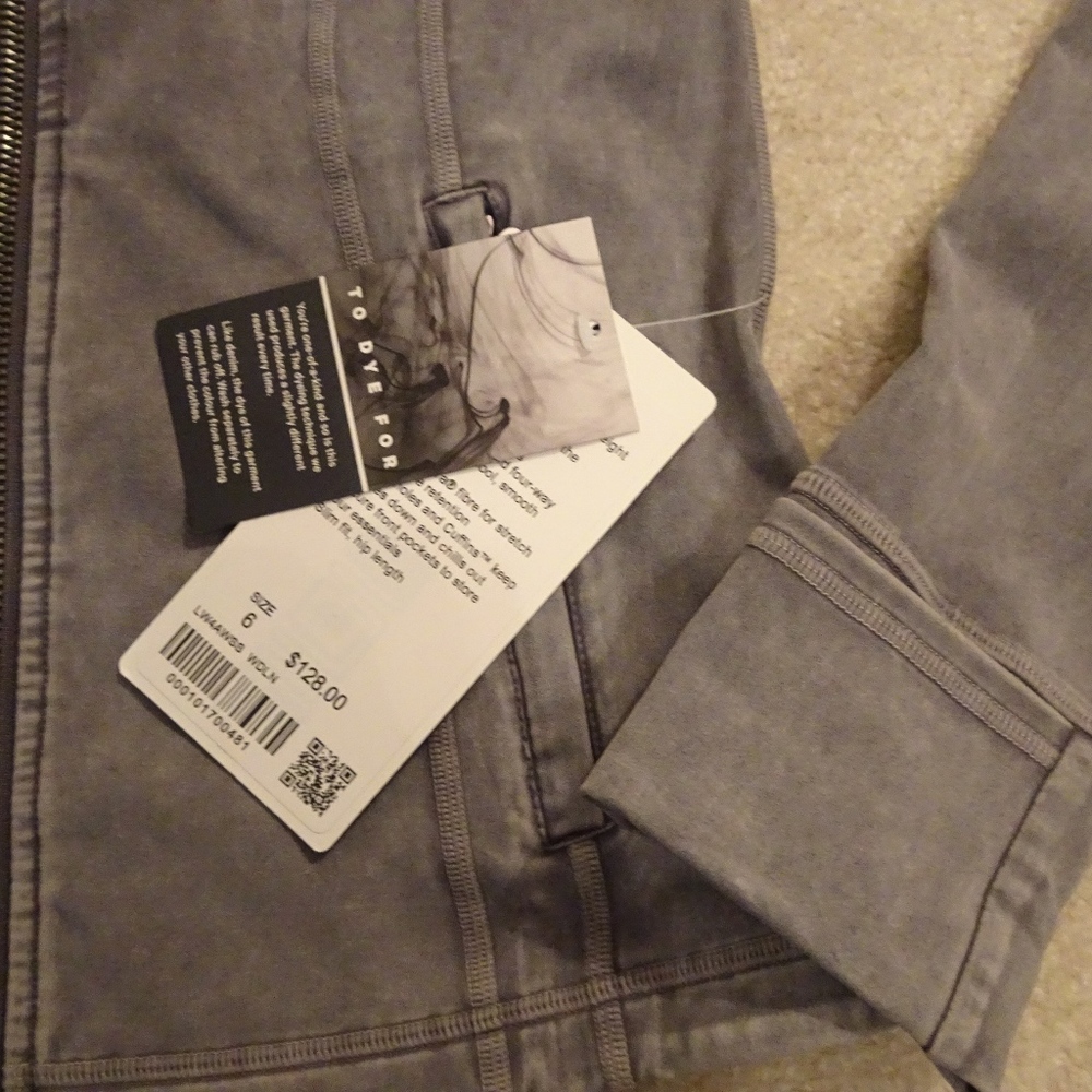 Lululemon Define Jacket *Garment Dye Washed Luna - Picture 5 of 6